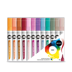 Aqua Color Brush Set 2 molotow