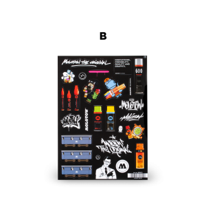 Molotow Sticker Sheet B 