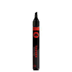 Tagger Marker 2-6 Chisel Black molotow