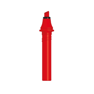 Chisel Tip Deep Red R100 