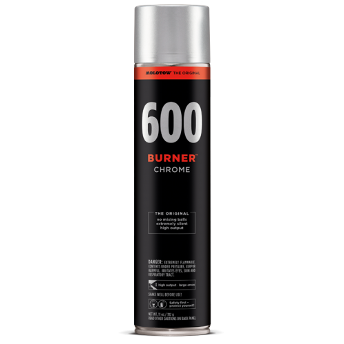 MOLOTOW BURNER chrome 600ml 