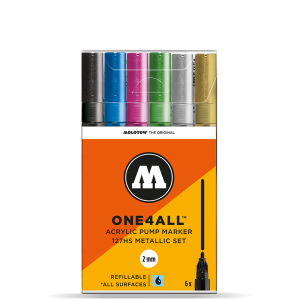 ONE4ALL 127HS Metallic Set molotow