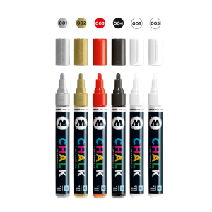 Chalk Marker 4mm Basic Set 1 