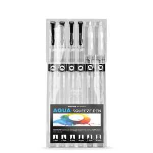 Aqua Squeeze Pen Basic Set 2 molotow